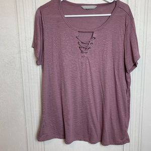 Harmony Balance Mauve/Pink Tee